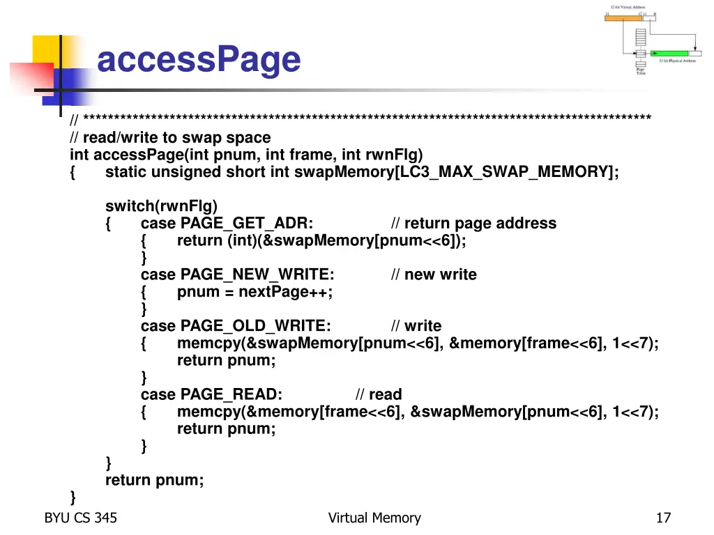 accesspage