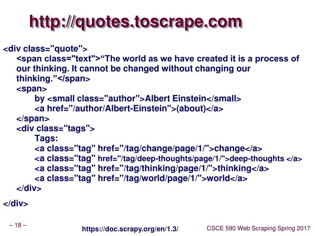 http quotes toscrape com
