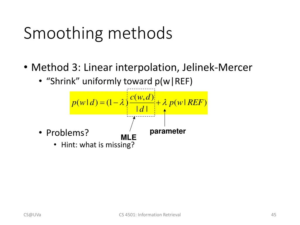 smoothing methods 2