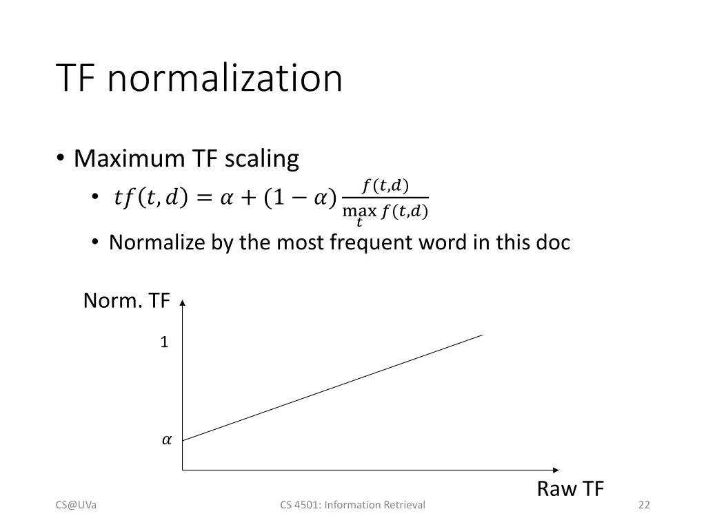 tf normalization 1