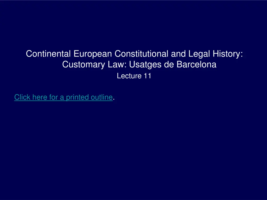 continental european constitutional and legal