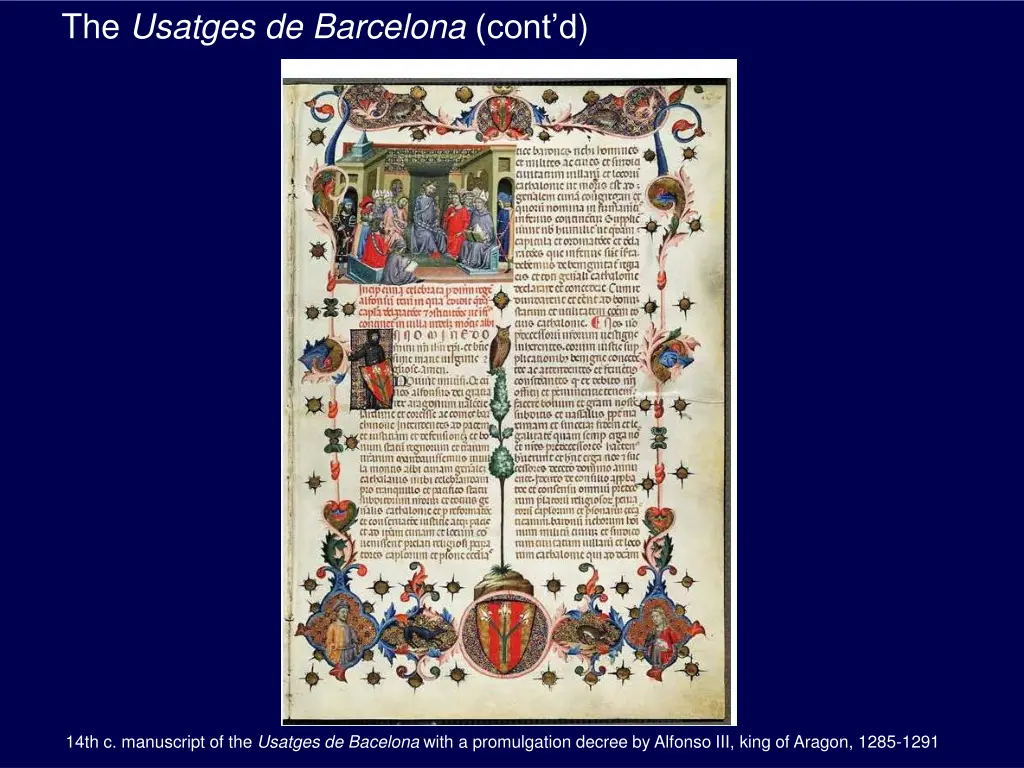 the usatges de barcelona cont d