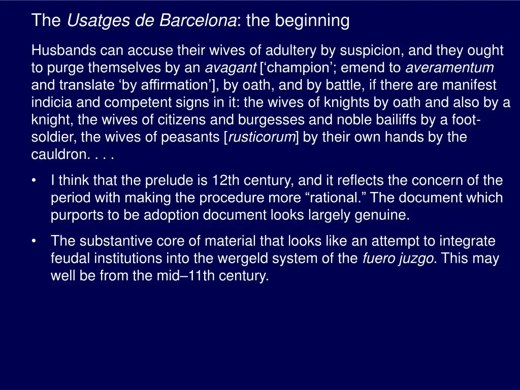 the usatges de barcelona the beginning 3