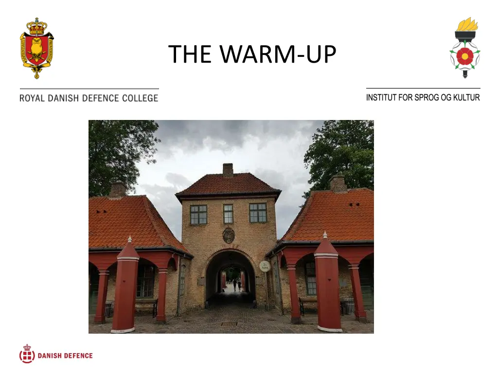 the warm up