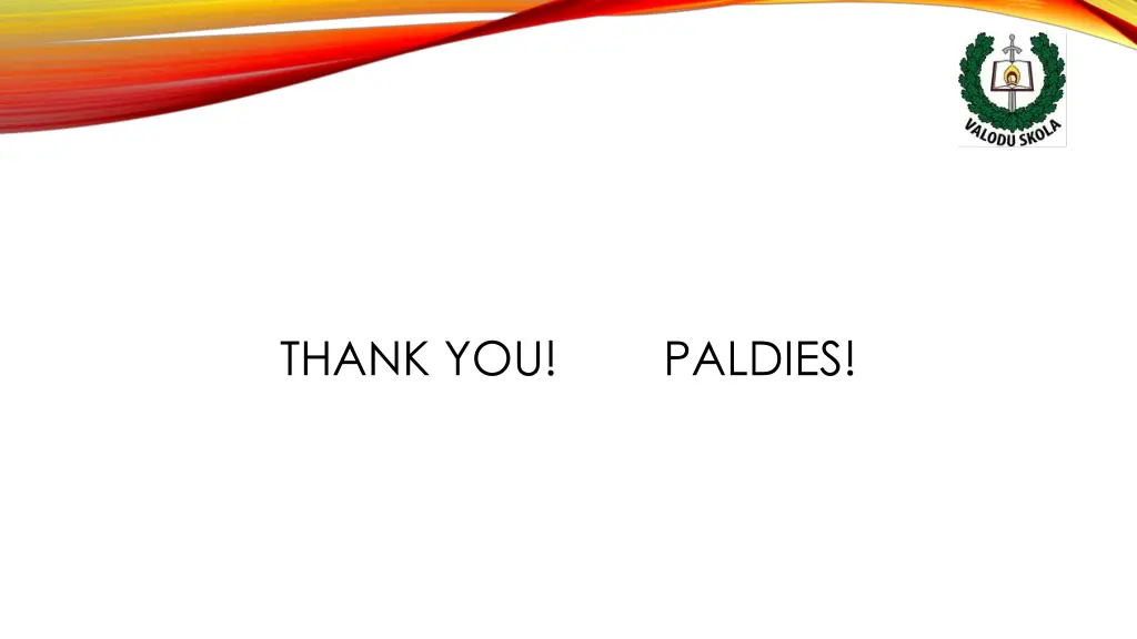 thank you paldies