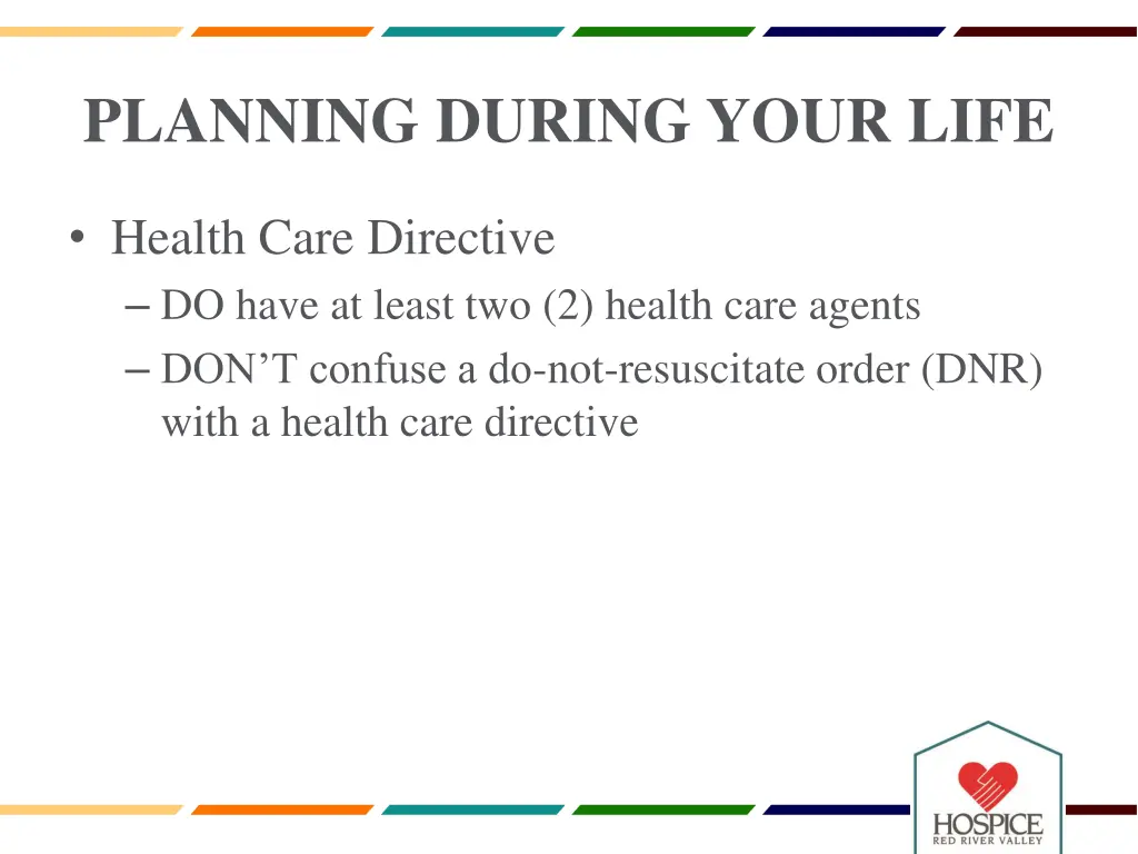 planning during your life 2