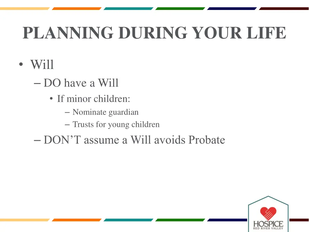 planning during your life 3