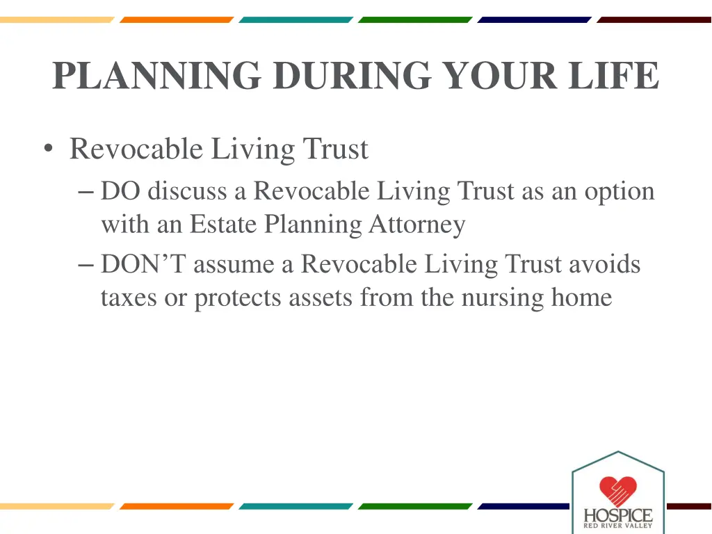 planning during your life 4