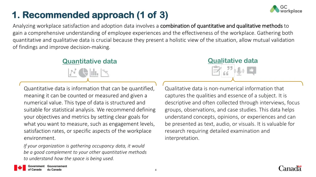 1 recommended approach 1 of 3 1 recommended