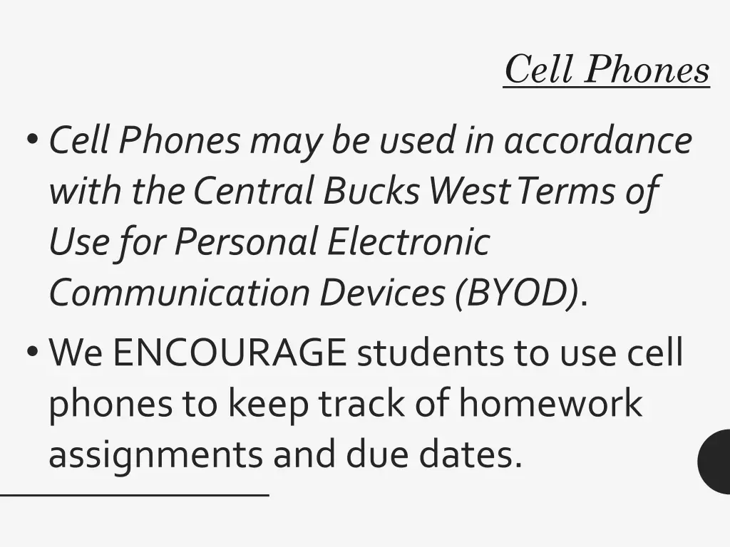 cell phones