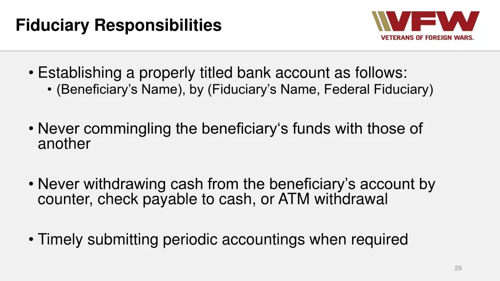 fiduciary responsibilities 2