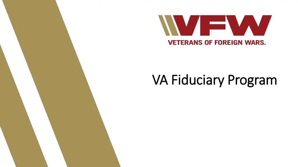 va fiduciary program va fiduciary program