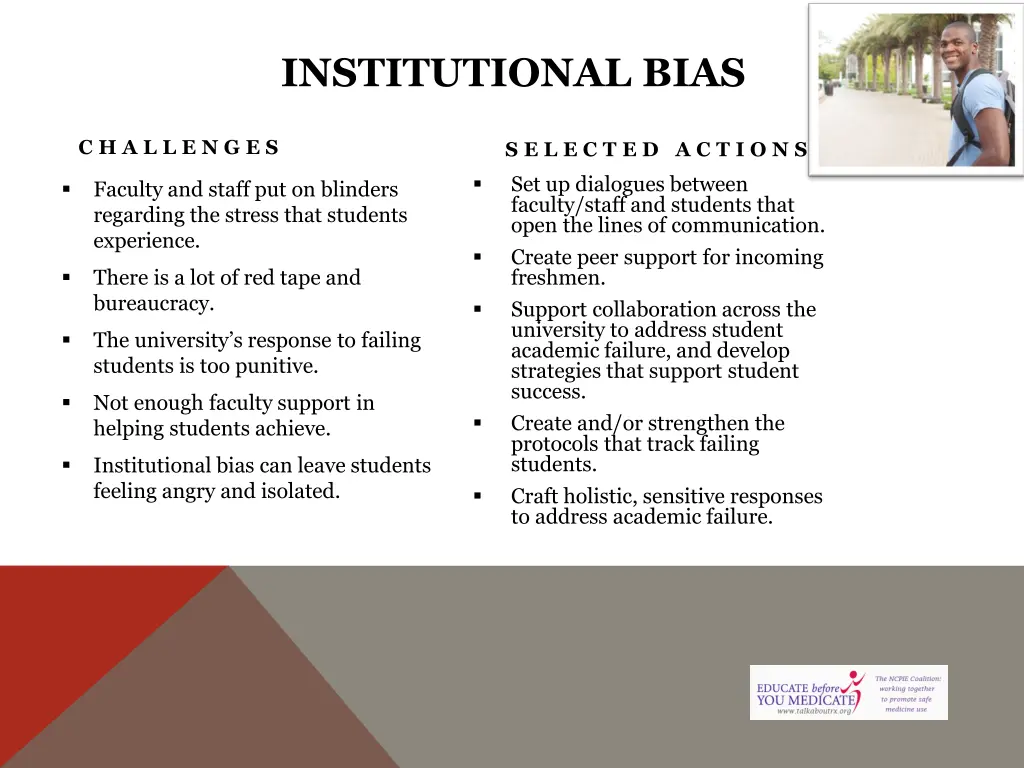 institutional bias