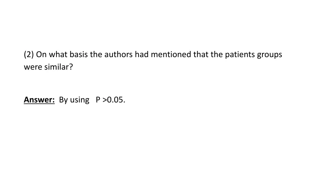 2 on what basis the authors had mentioned that 1