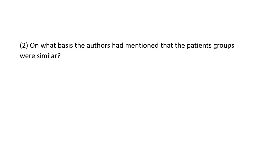 2 on what basis the authors had mentioned that