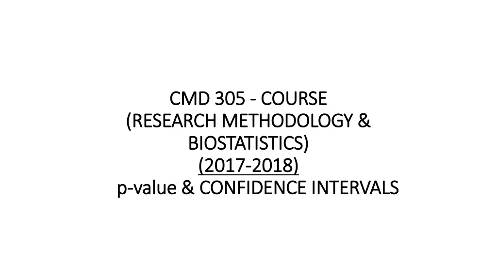cmd 305 cmd 305 course research methodology