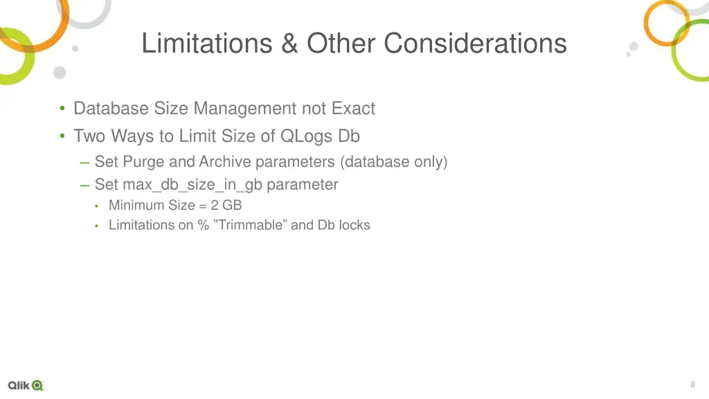limitations other considerations
