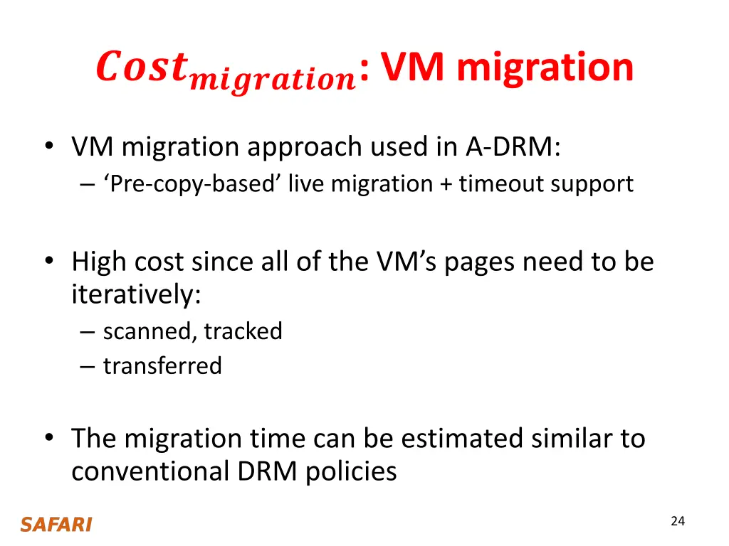 vm migration
