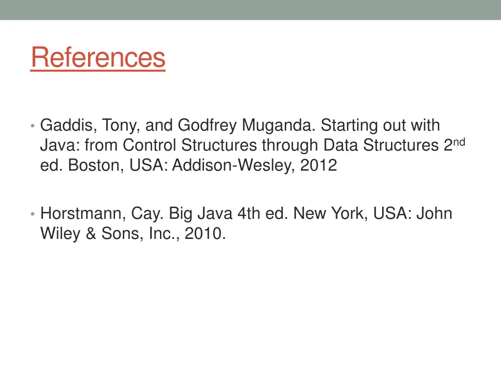 references