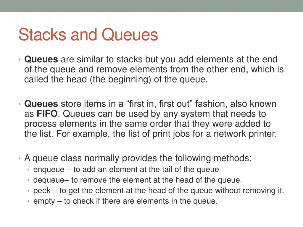stacks and queues 1