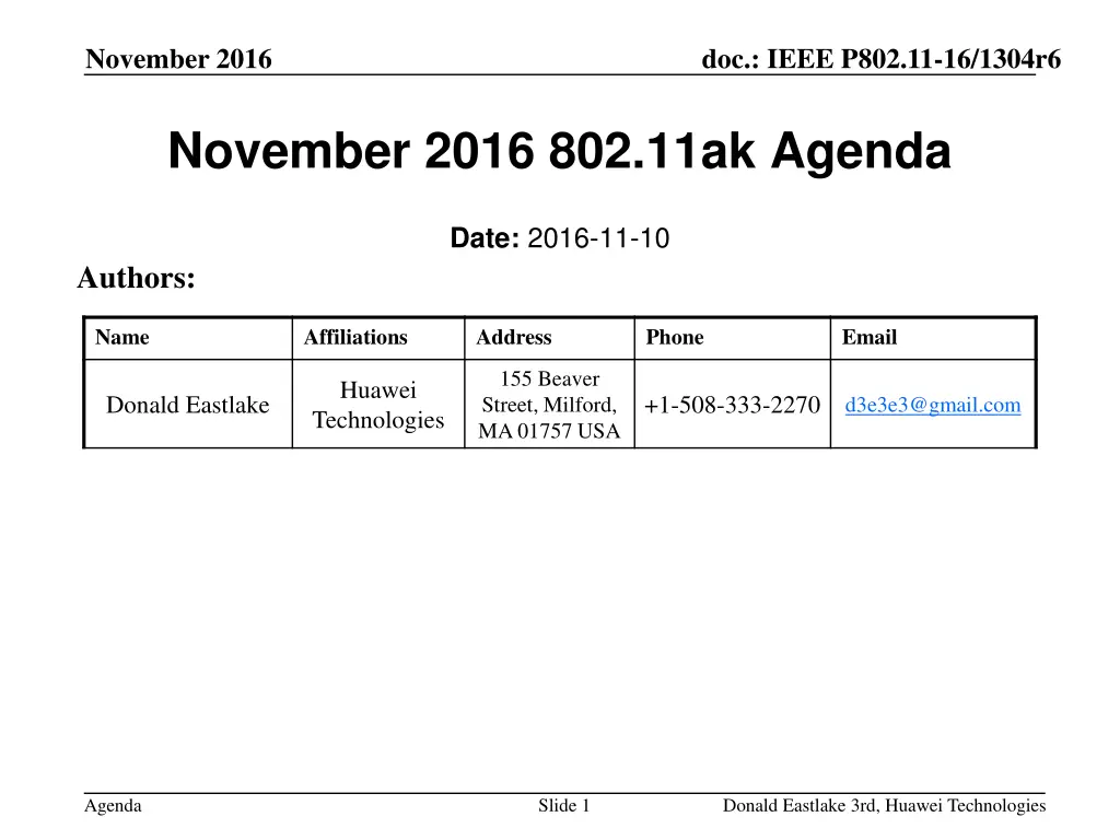 november 2016