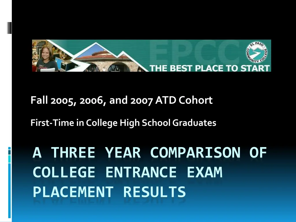 fall 2005 2006 and 2007 atd cohort