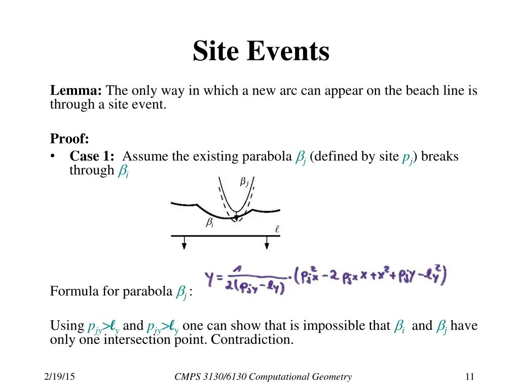 site events 1