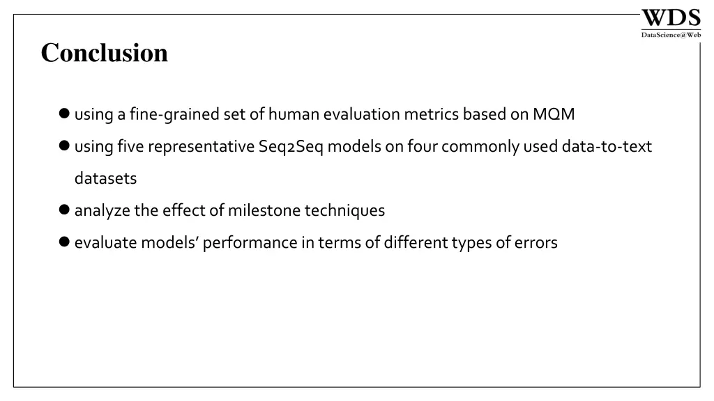 conclusion