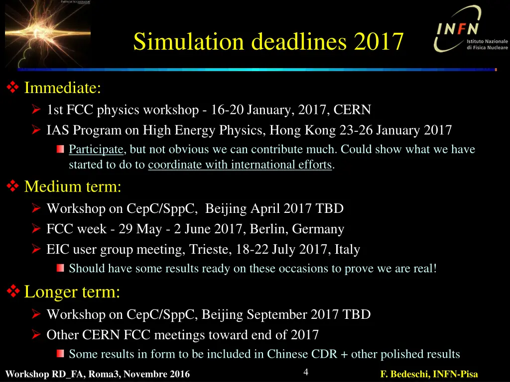 simulation deadlines 2017