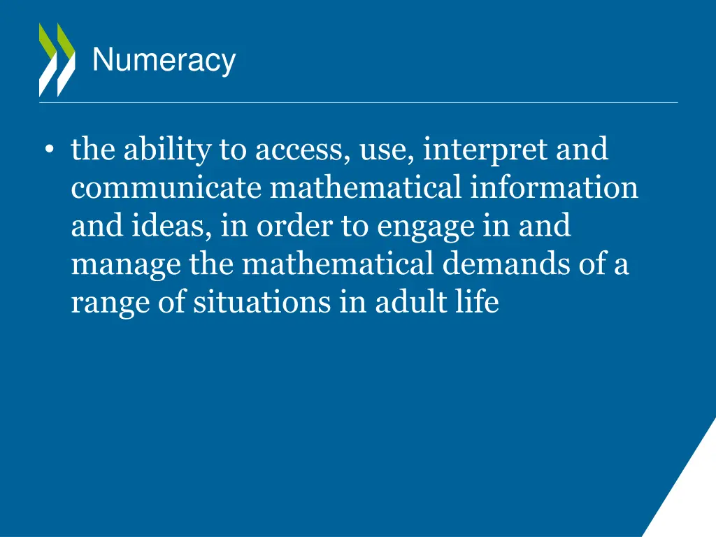numeracy