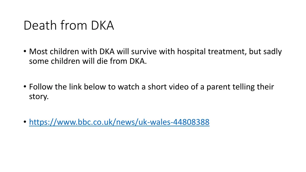 death from dka