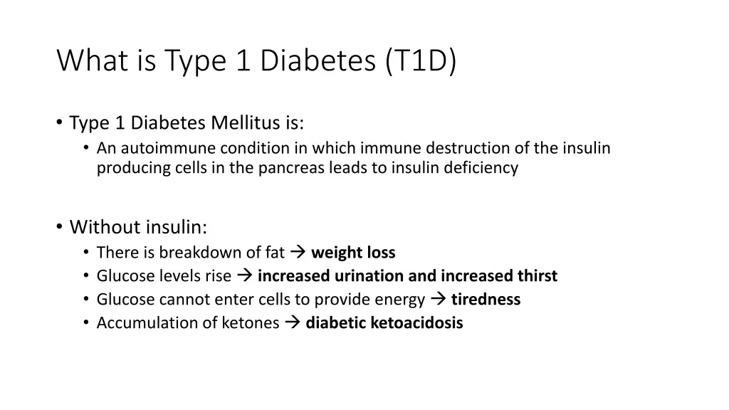 what is type 1 diabetes t1d
