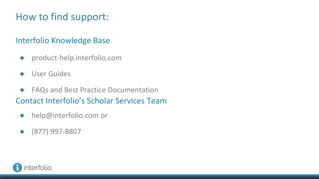how to find support