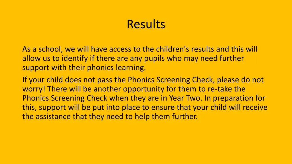 results