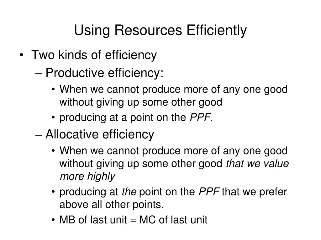 using resources efficiently 5
