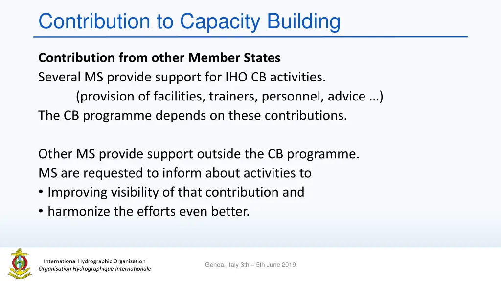 contribution to capacity building 2