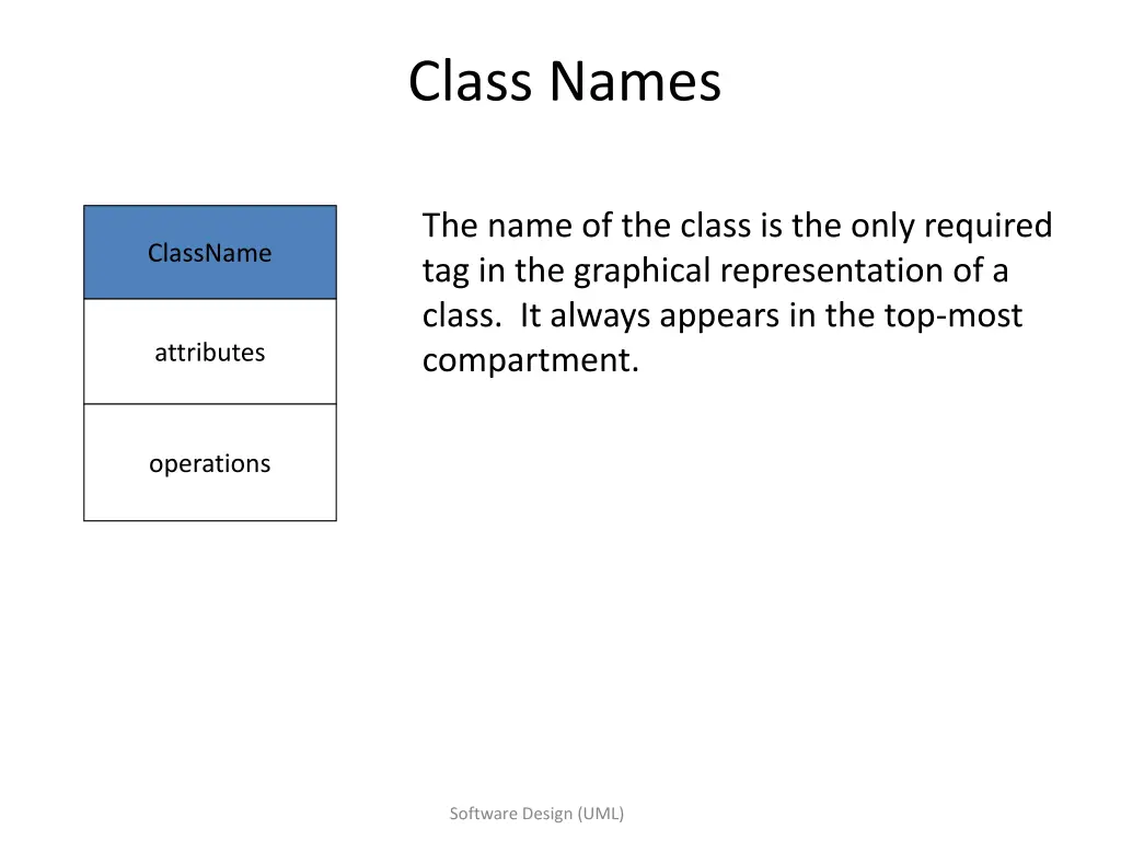 class names