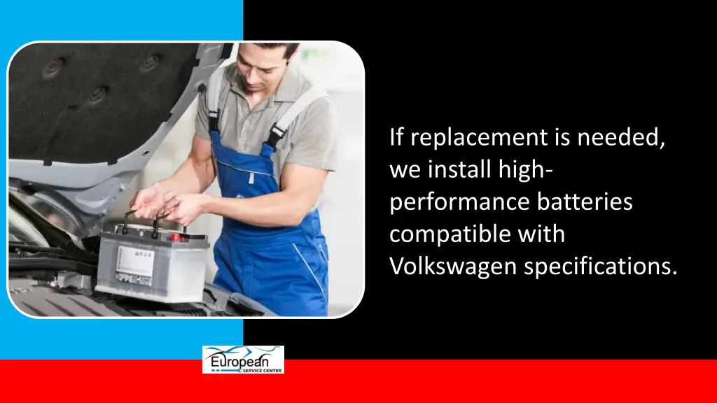 if replacement is needed we install high