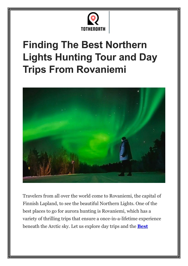 finding the best northern lights hunting tour