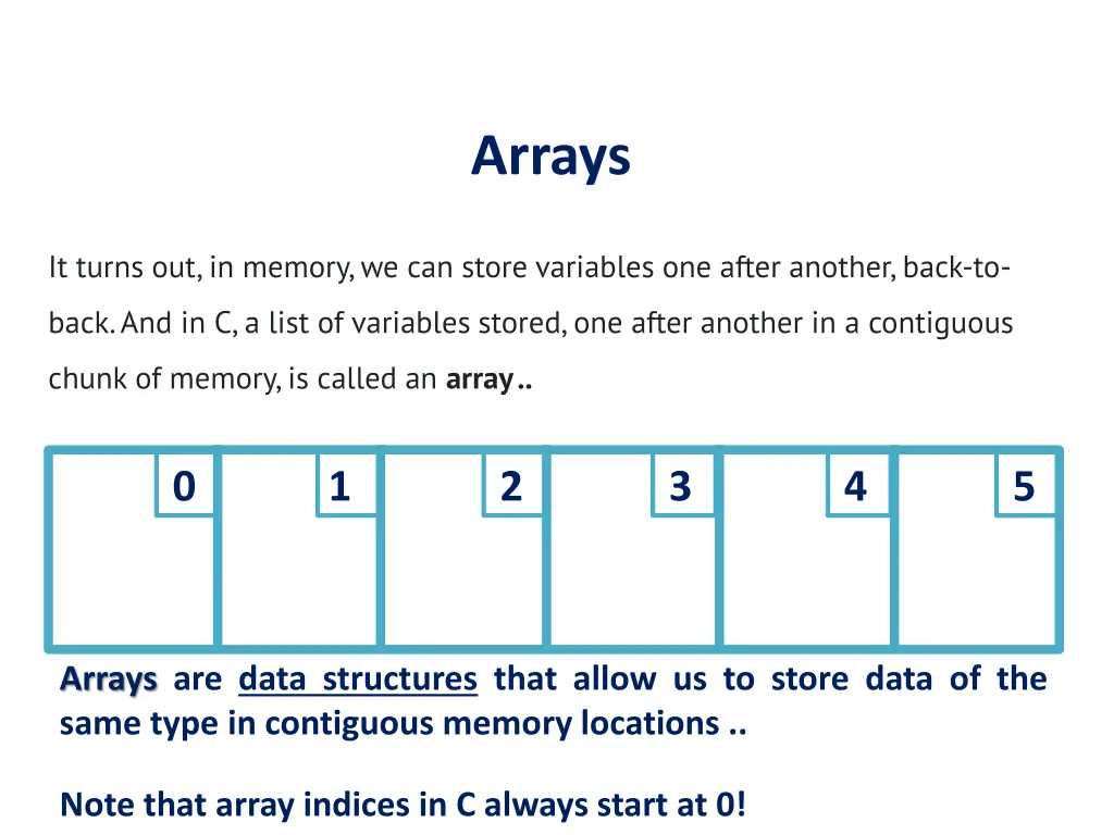 arrays 1
