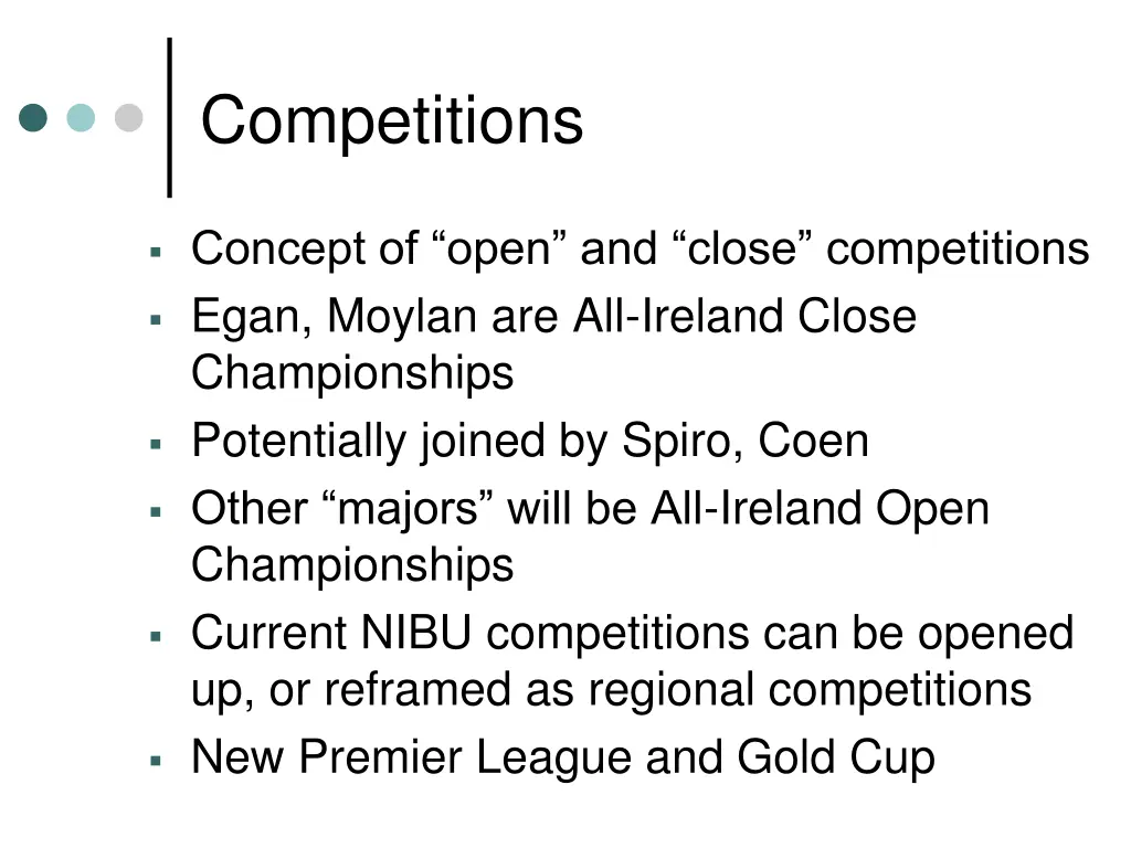 competitions
