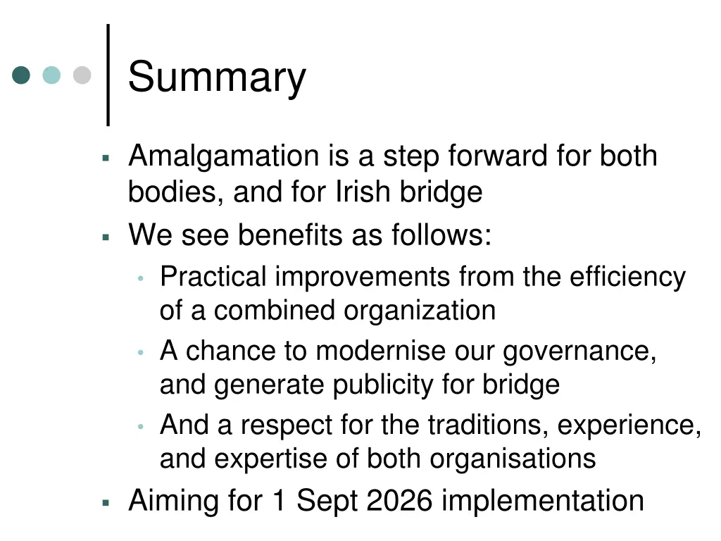 summary