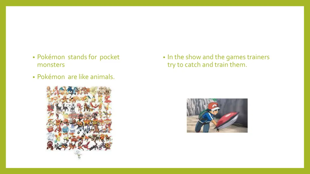 pok mon stands for pocket monsters