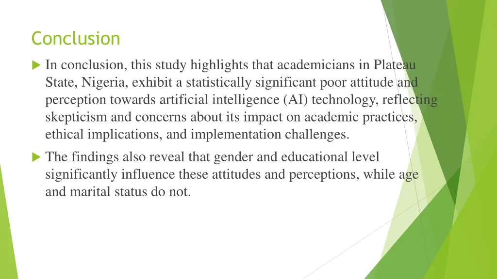 conclusion