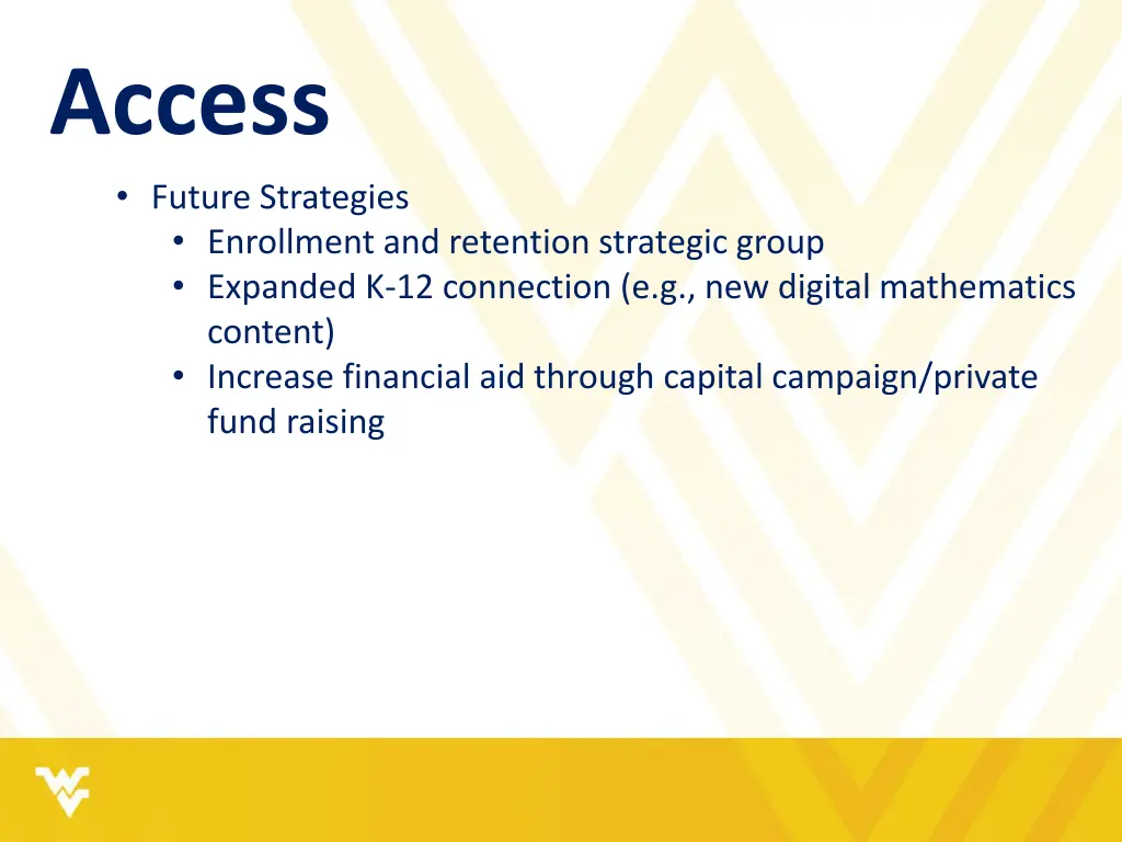 access future strategies enrollment and retention