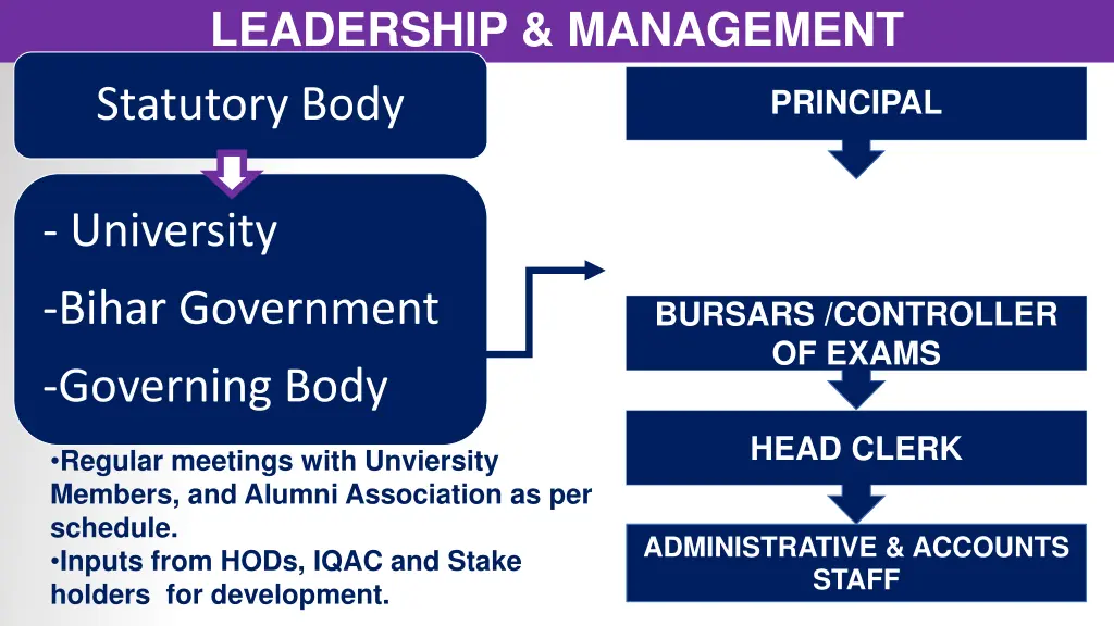 leadership management statutory body