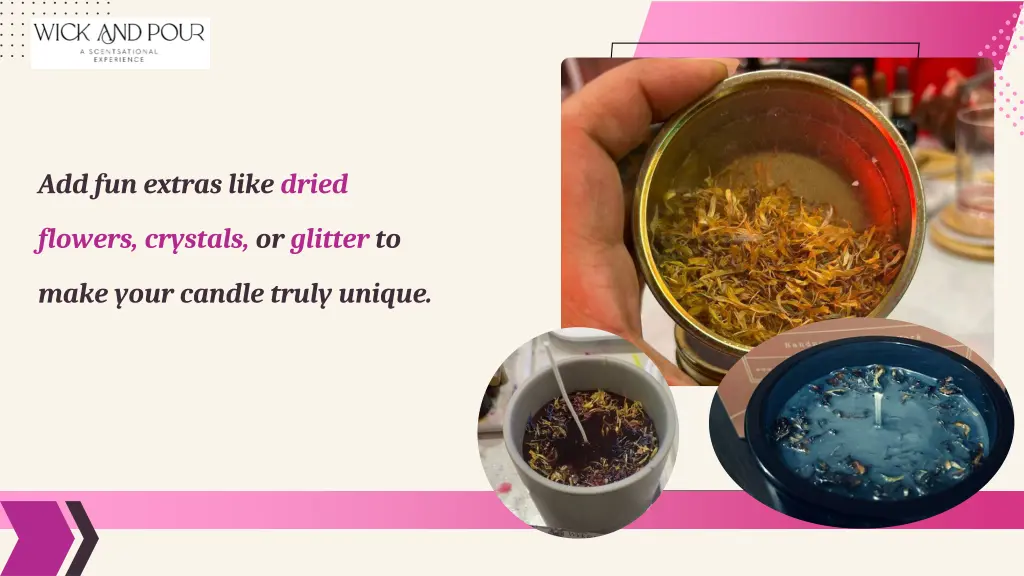 add fun extras like dried
