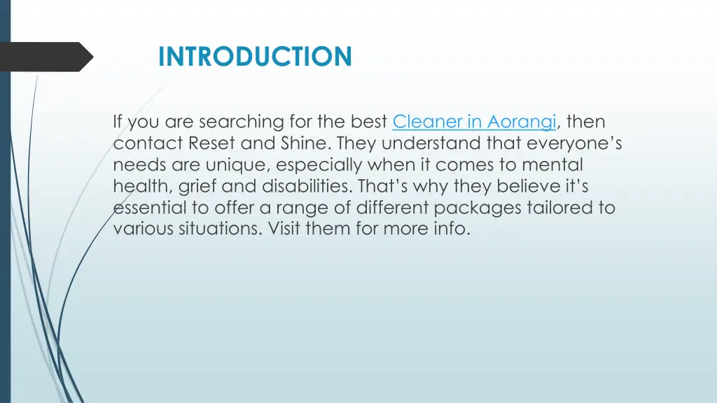 introduction