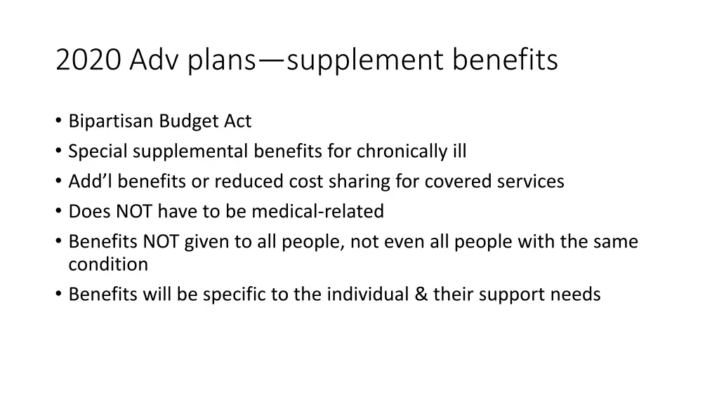 2020 adv plans supplement benefits 1