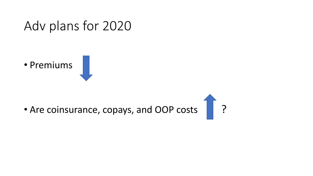 adv plans for 2020